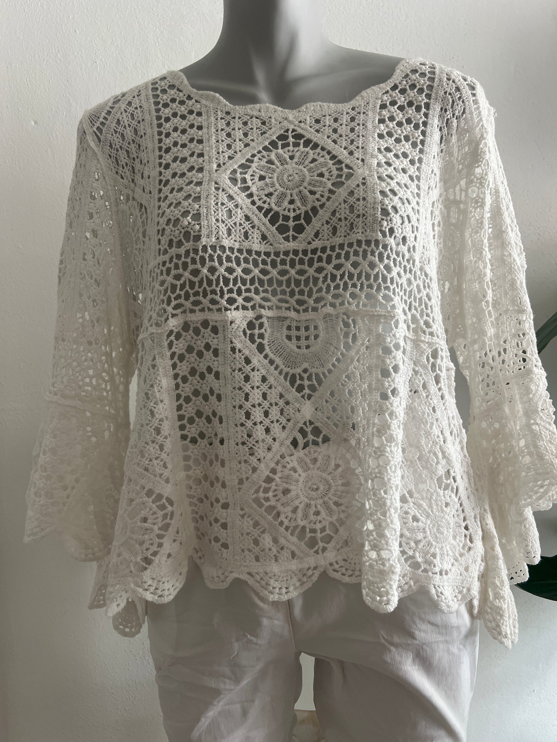 Pullover Strick Boho