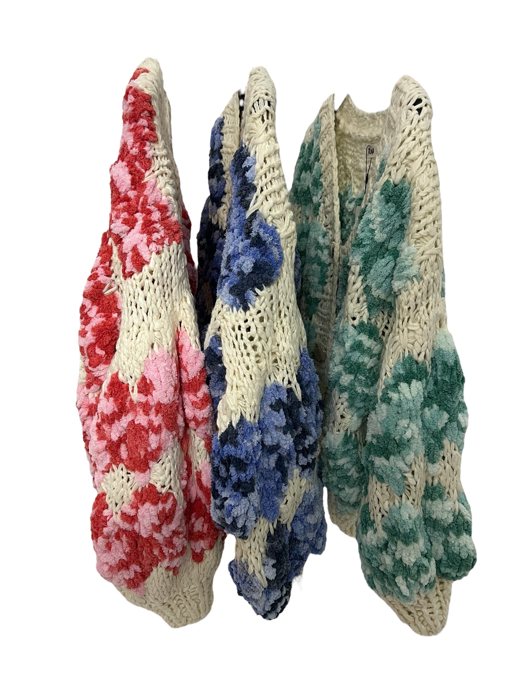 Strickjacke Flower