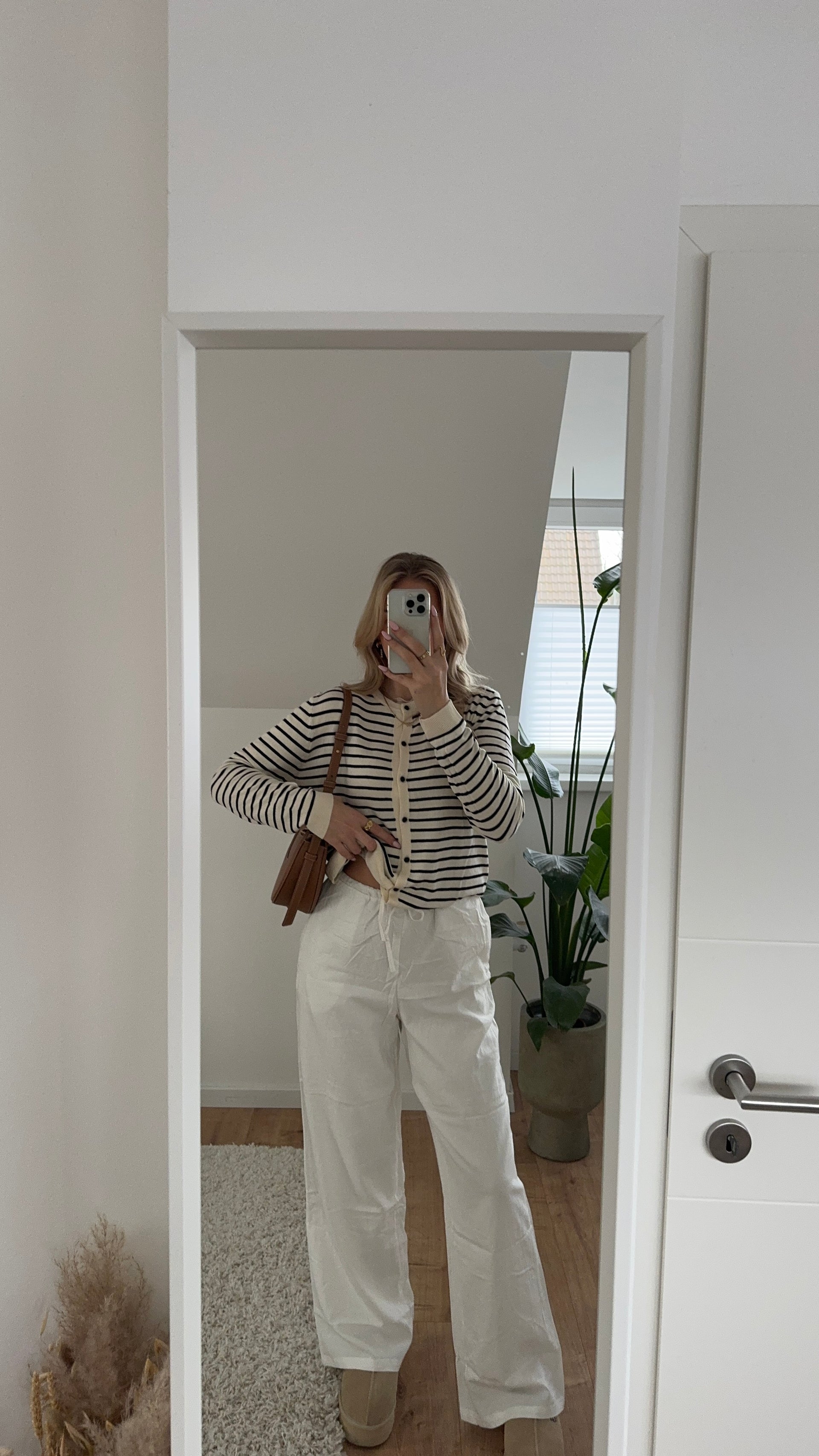 Hose White Pearl Pants