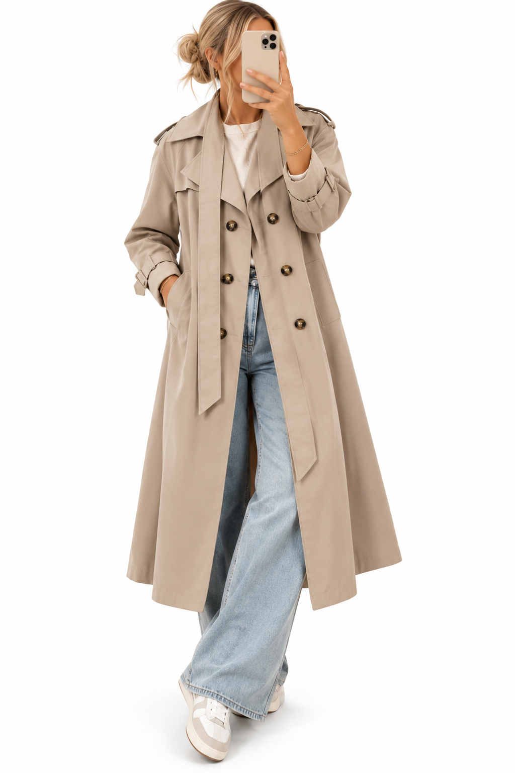 Trenchcoat Taupe