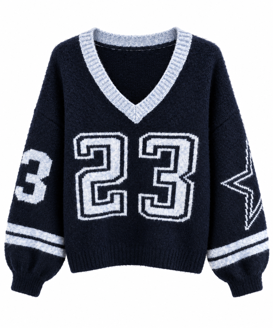Oversize College Pullover