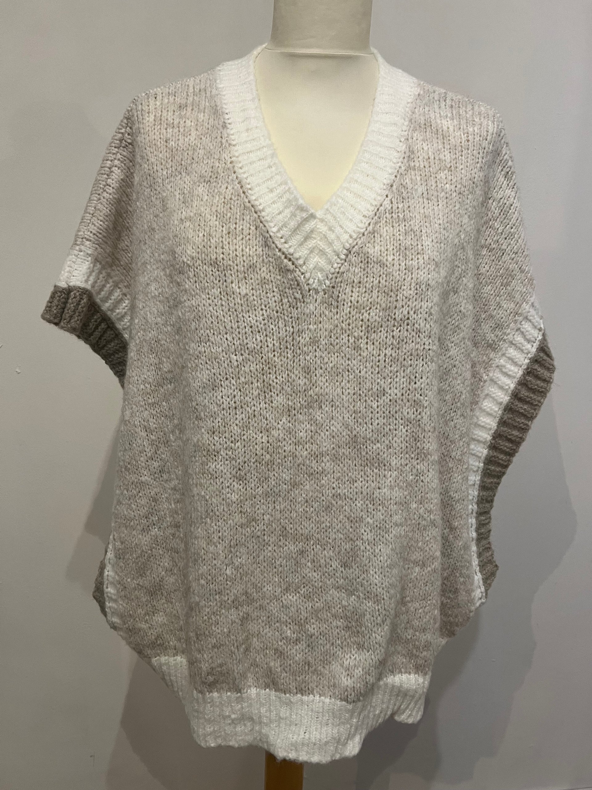 Pullunder Beige