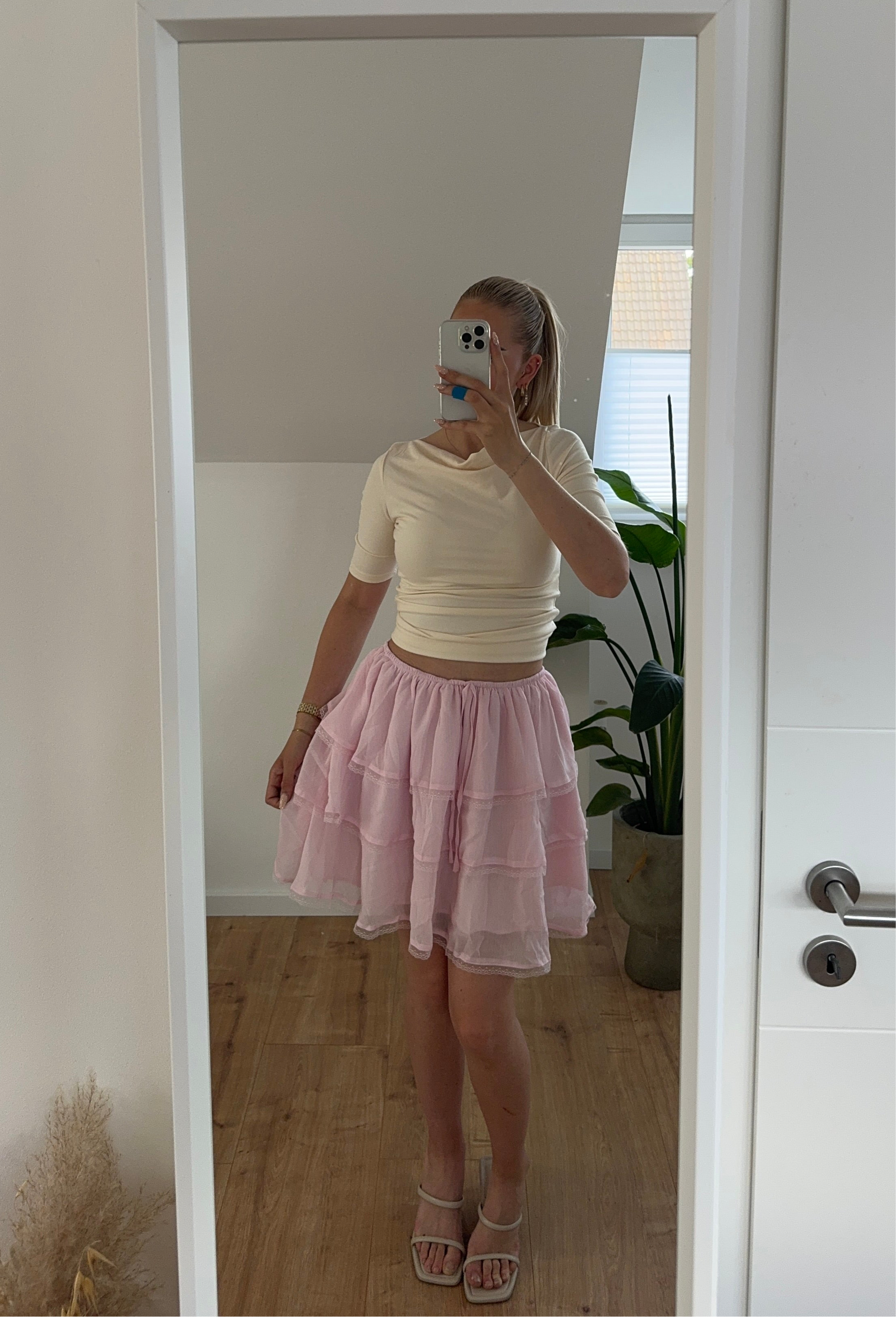 Shirt Basic U-Ausschnitt