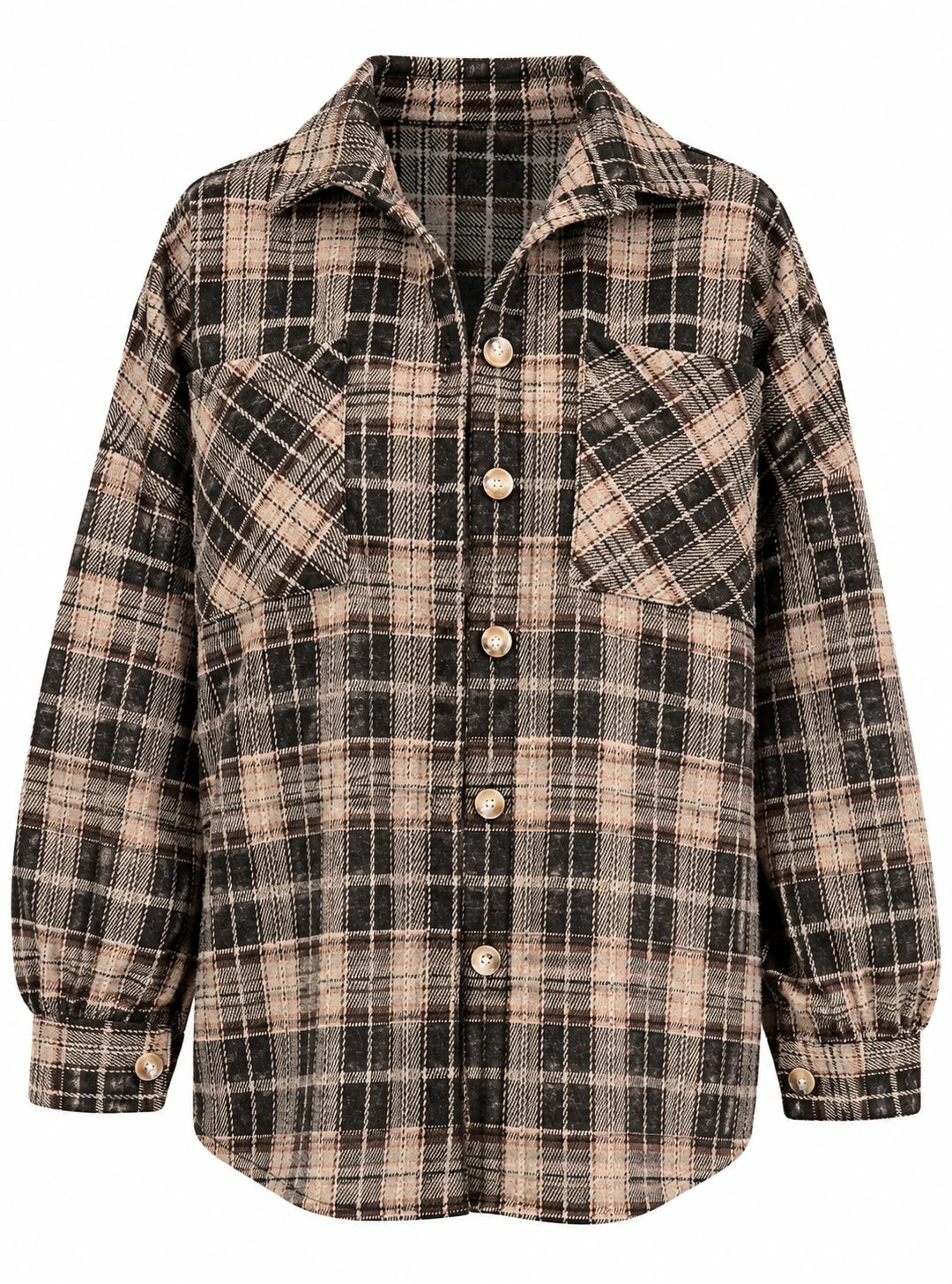 Oversized Plaid Shirt